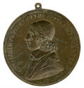 Backside of bronze medal