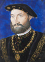 Close up view of Guy Chabot, Baron de Jarnac without the decorative frame