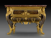Commode with Tendril Marquetry (One of a Pair)