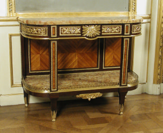Side Table with Quartered Veneer