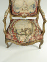 One Armchair seat: Part of a Set of Two Canapés, Eight Armchairs and a Fire Screen Showing Figu…