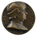 Bronze portrait medal of Pierre Briçonnet