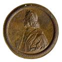 Backside of bronze medal