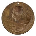 Backside of bronze medal