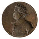 Backside of bronze medal