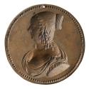 Backside of bronze medal