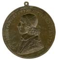 Backside of bronze medal