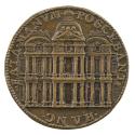 Bronze medal of the new Palais du Louvre