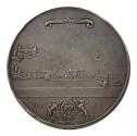 Silver medal depicting the city of Heidelberg