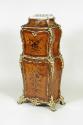 Secrétaire with Floral Marquetry (One of a Pair), three quarters view