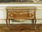 Commode with Herringbone Parquetry (One of a Pair)