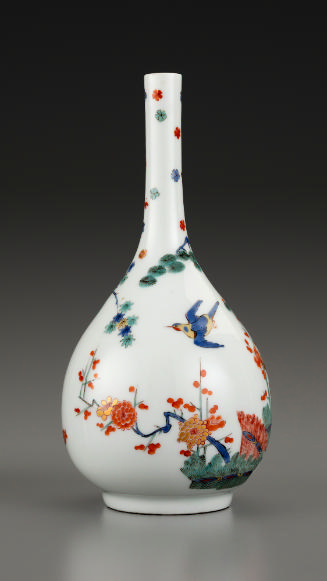 bottle-shaped vase