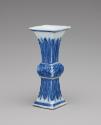 Blue and white porcelain vase