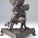 Detail of Atlas supporting globe