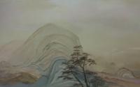View of a mural