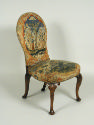 Queen Anne Chair with Needlepoint Upholstery
