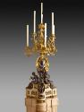 Candelabrum Vase with Seated Musicians 