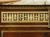 Detail of frieze with acanthus and floral motifs